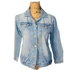 Honeys blue jean jacket size S